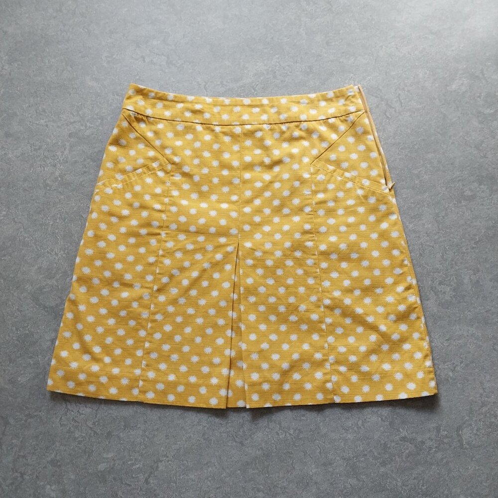 EUC Boden A-Line Front Pleat Skirt 6